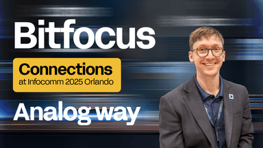 Analog Way Connections video