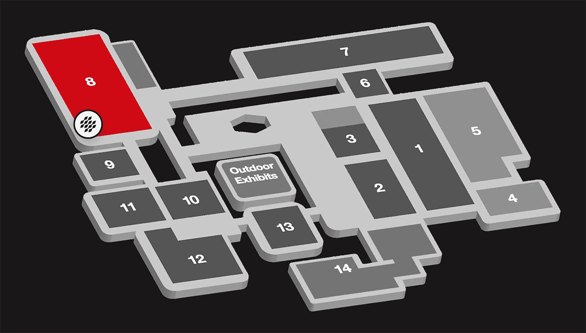IBC 2025 Map