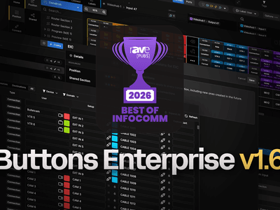 Buttons Enterprise v1.6 Award InfoComm