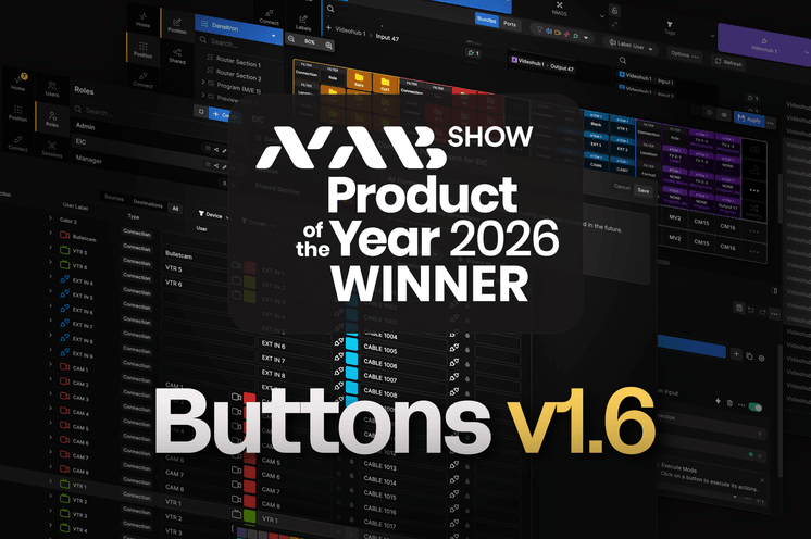 Buttons Product of the Year NAB 2026