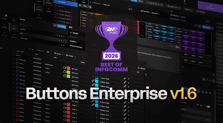 Buttons Enterprise v1.6 Award InfoComm