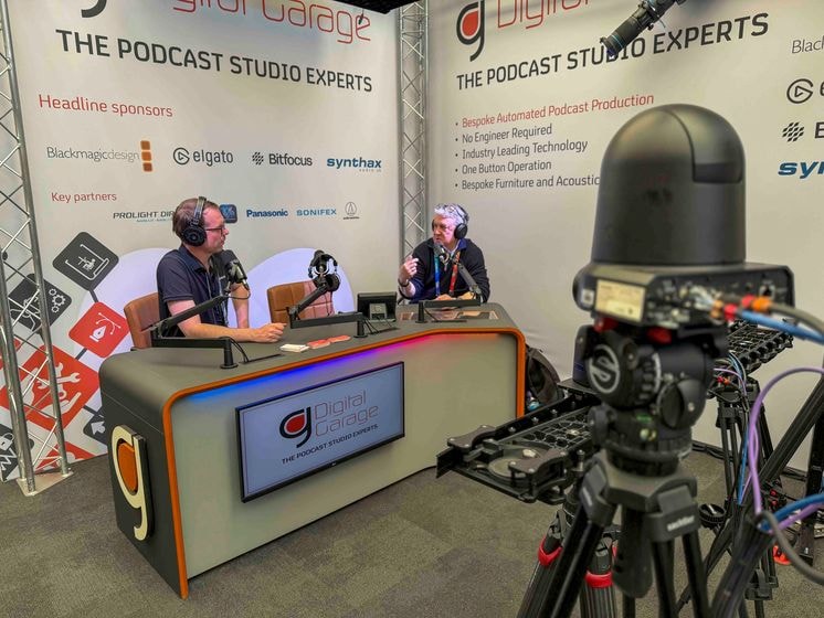 Podcast show - two hosts and a camera