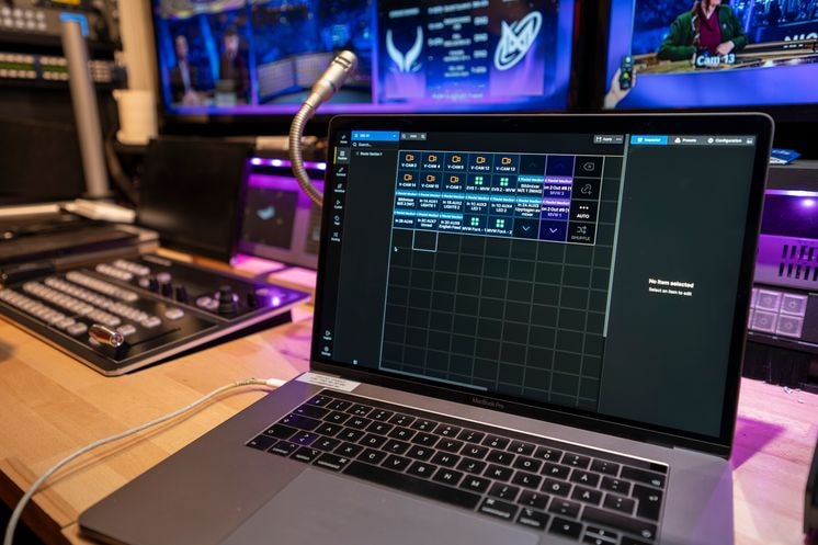 Dota2 laptop with Buttons UI