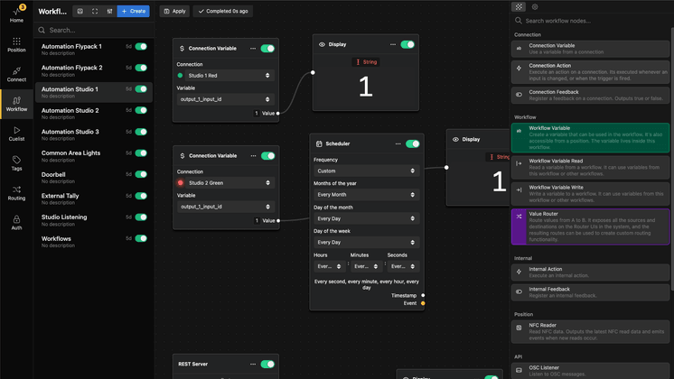 Workflows v1.8