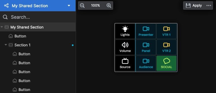 Shared Sections